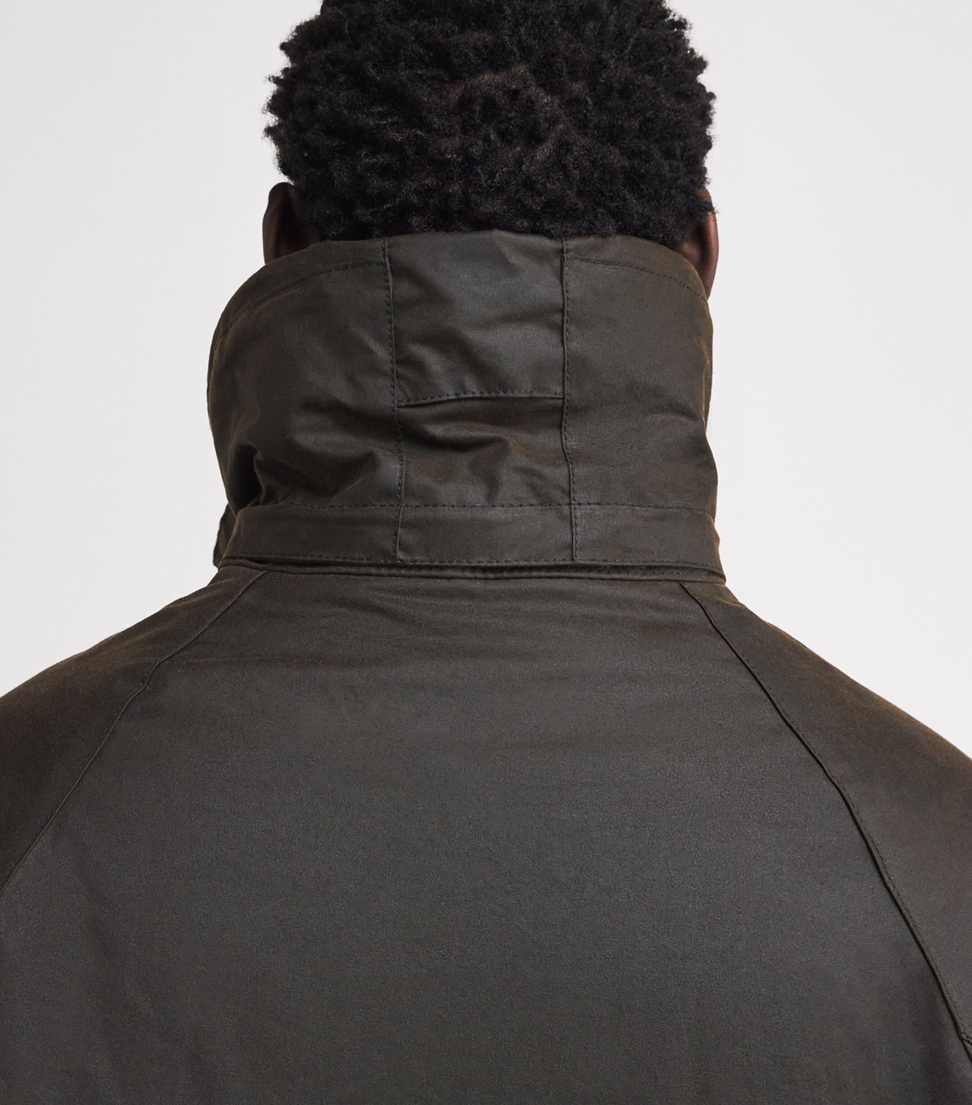 Barbour Brown Waxed Water-Resistant Beaudale Trench Coat