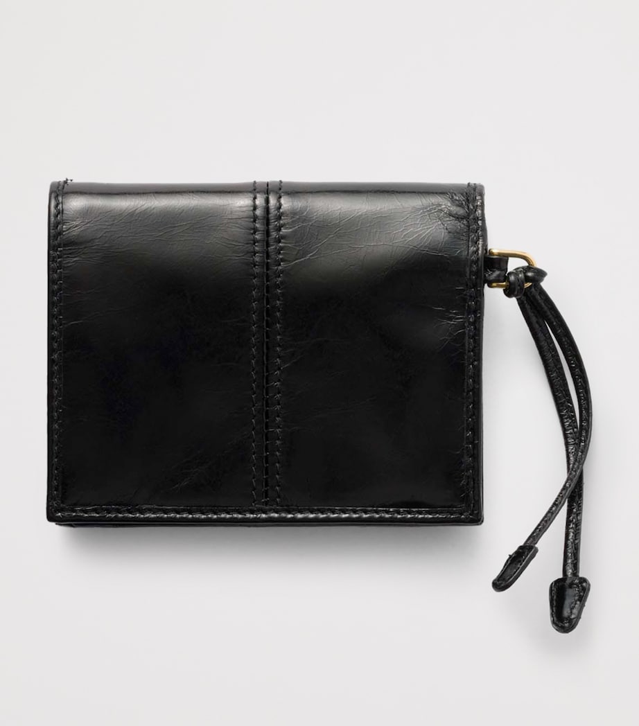 Prada Black Small Leather Wallet