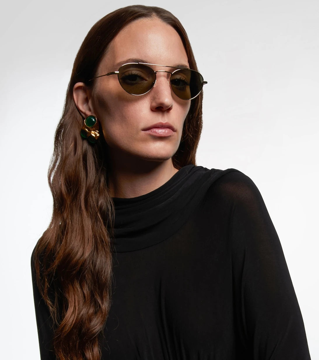Saint Laurent - SL 97 aviator sunglasses