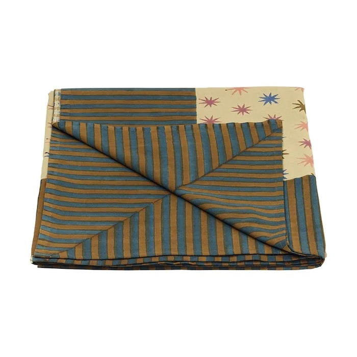 Памучно покривало Doing Goods Noa Star 220 x 140 x 0,2 cm