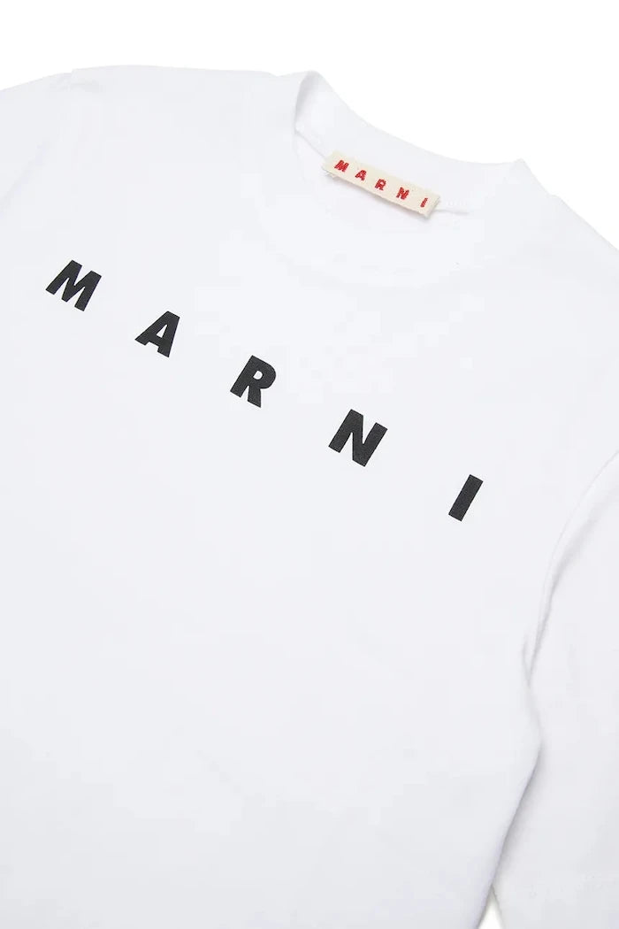 Marni MT290F Çocuk Pamuklu Tişört