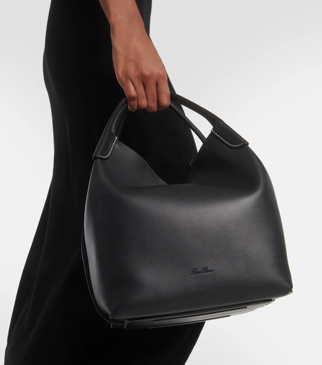 Loro Piana - حقيبة حمل Bale Large من الجلد