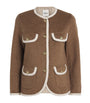 Wool-Blend Double-Faced Jacket DARK BLOND