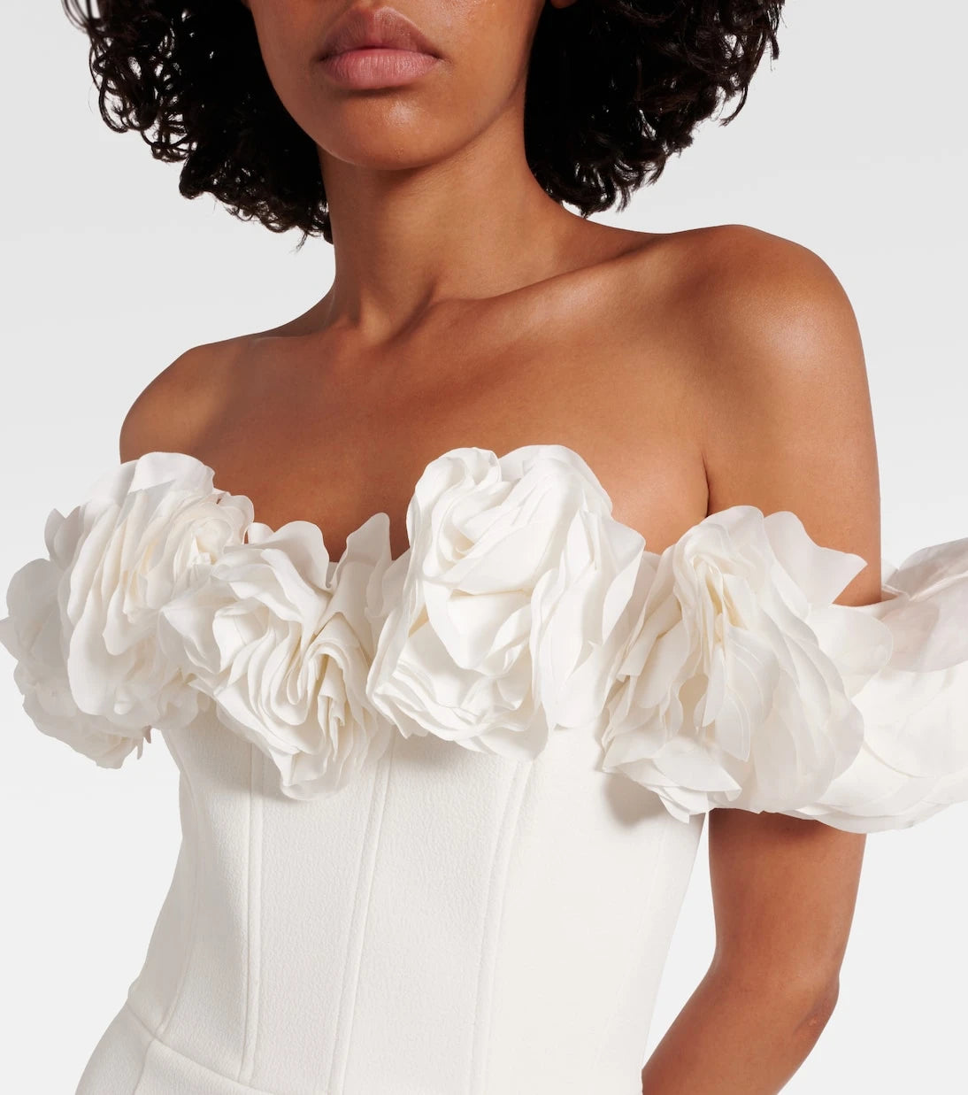 Rebecca Vallance - Bridal off-shoulder minidress