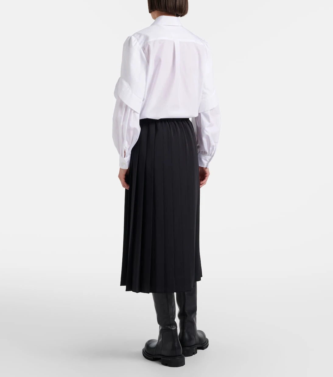 Junya Watanabe - Pleated midi skirt
