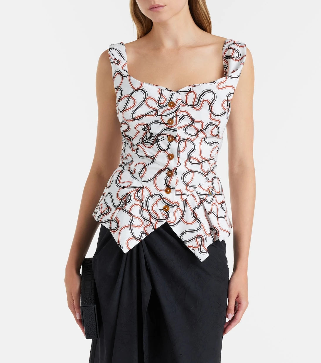Vivienne Westwood - Monday printed cotton vest