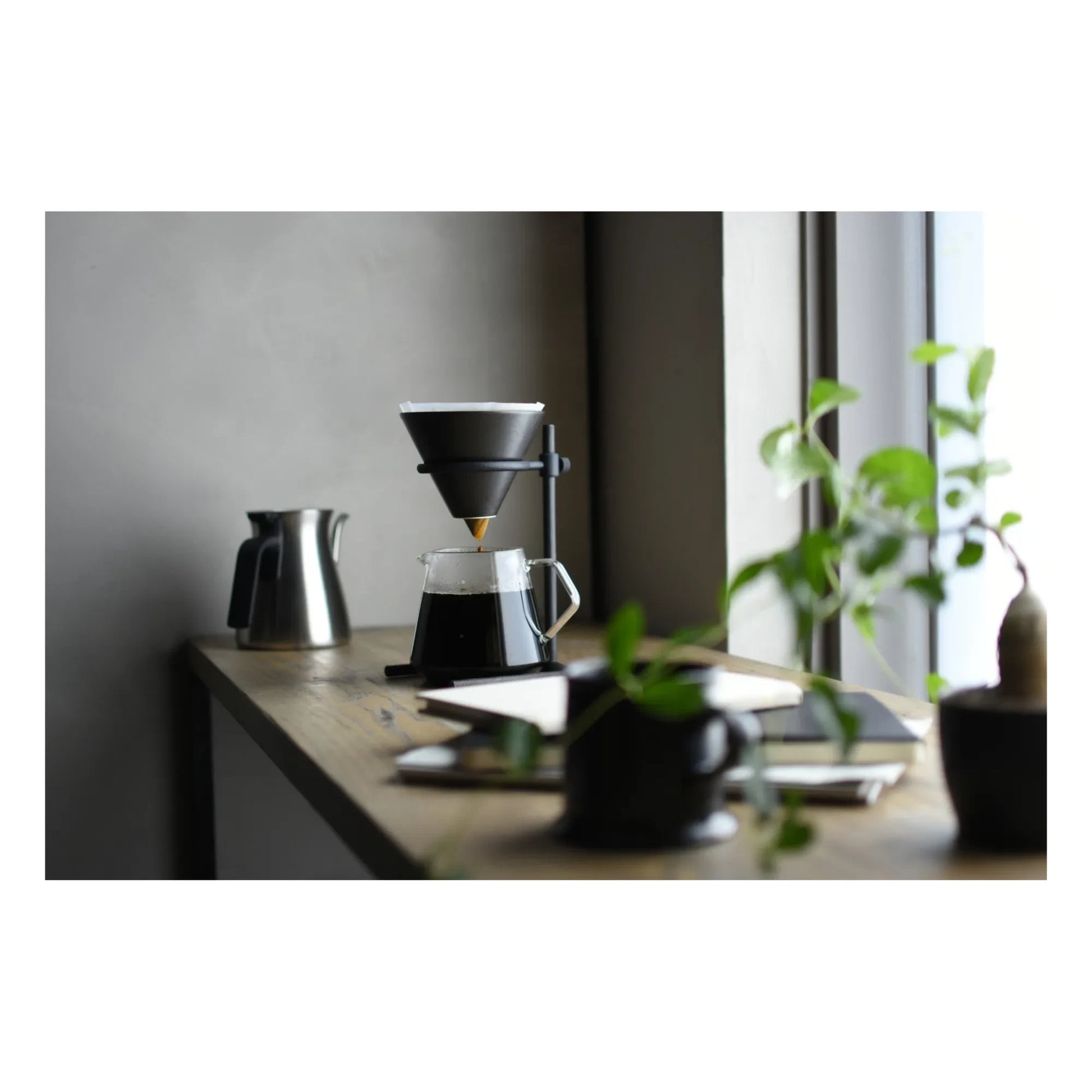Kinto - Slow Coffee Cup Set - 4 Cups | Black