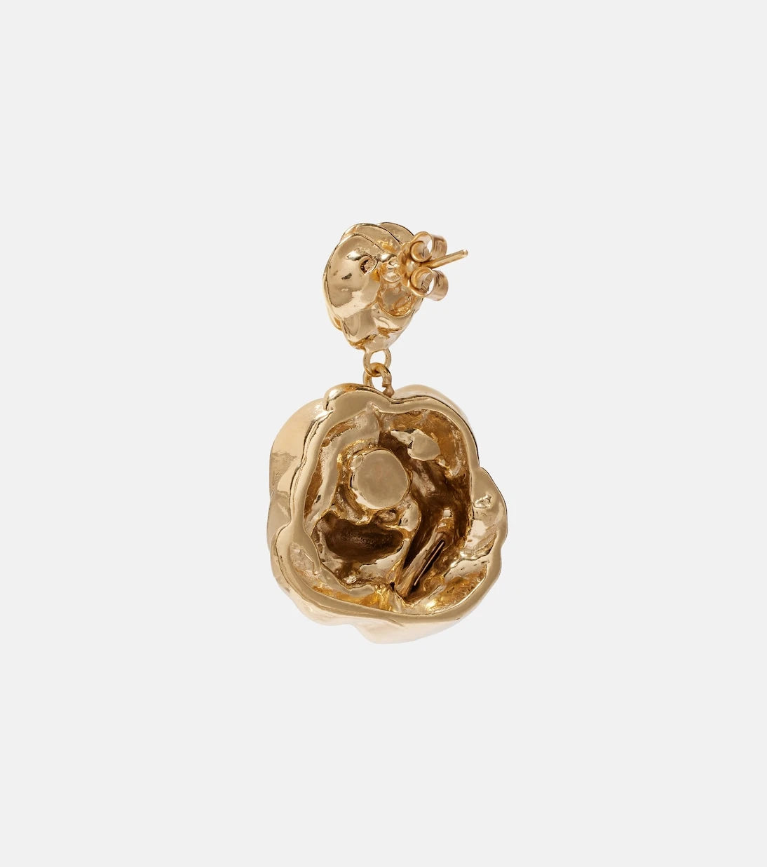 Magda Butrym - Floral gold-plated drop earrings