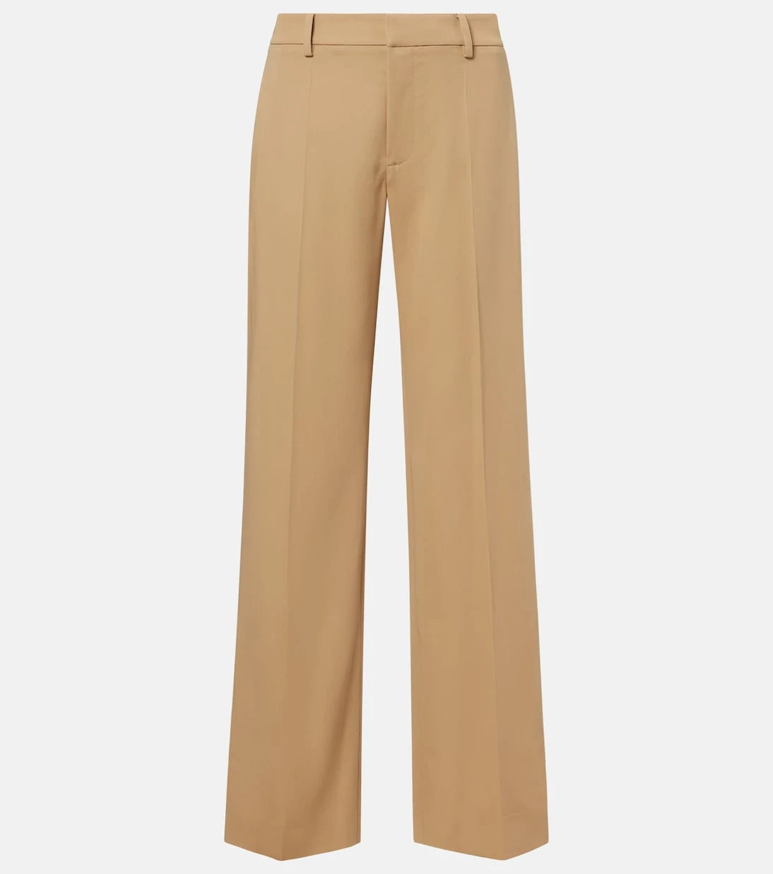 Ralph Lauren Collection - بنطال كورين صوف بقصّة واسعة وخصر منخفض
