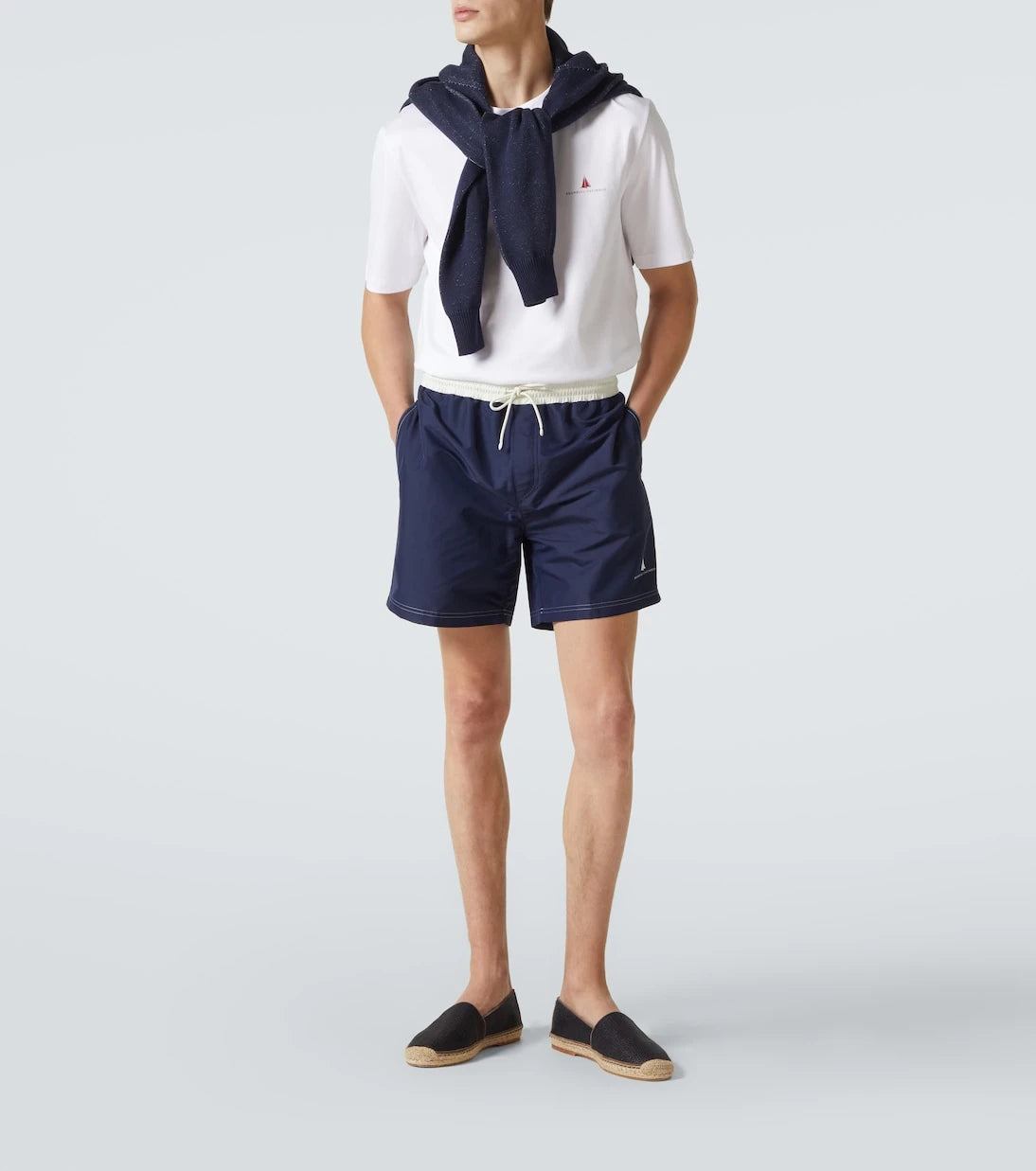 Brunello Cucinelli - Logo cotton jersey T-shirt