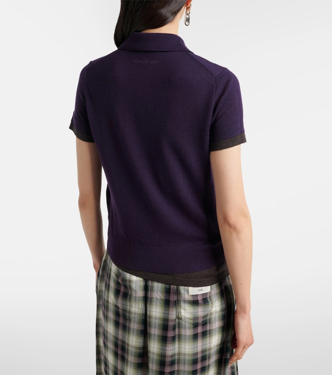 Acne Studios - Layered wool polo sweater