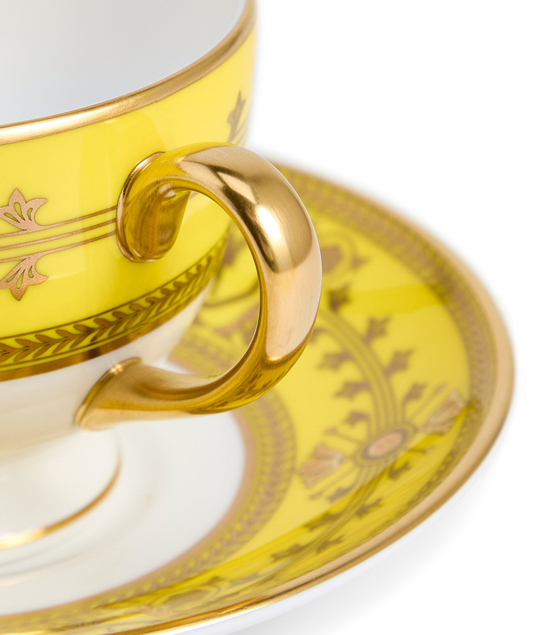 Bone China Bacchus Teacup and Saucer