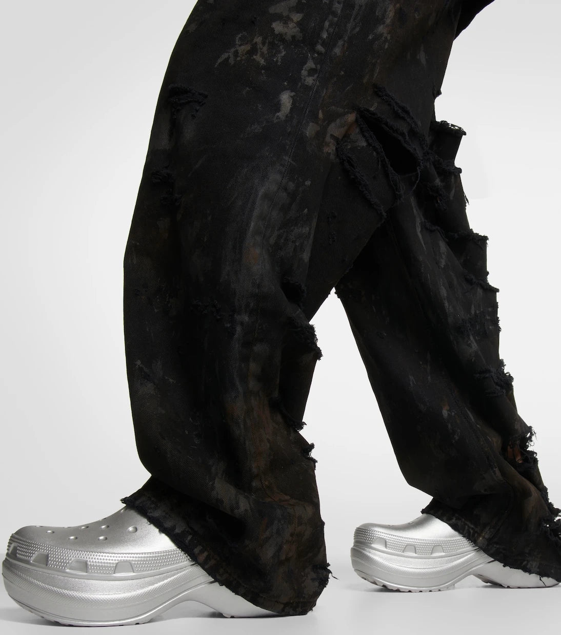 Balenciaga - x Crocs platform slides