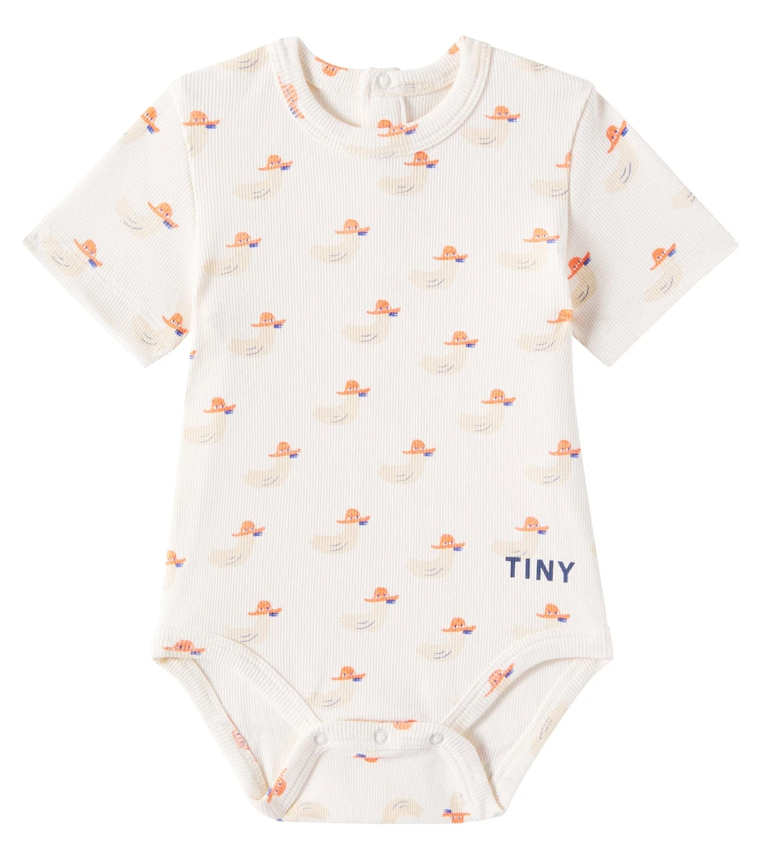 Tinycottons - Baby Ducks cotton-blend jersey bodysuit