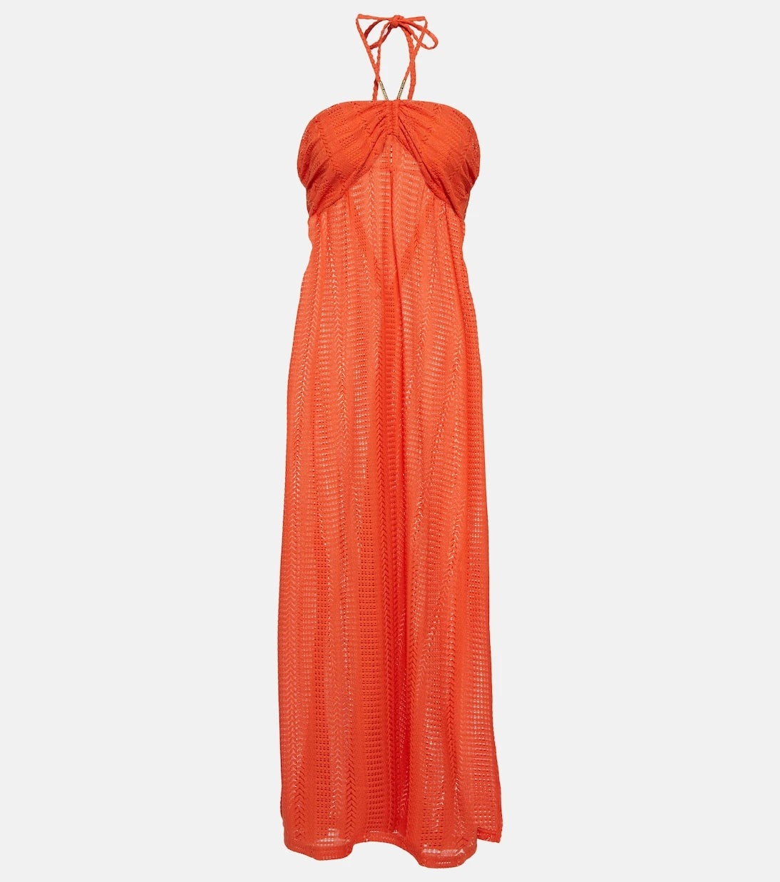 Melissa Odabash - Mila halterneck knitted maxi dress