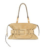 Balmain Small Suede Anthem Shoulder Bag