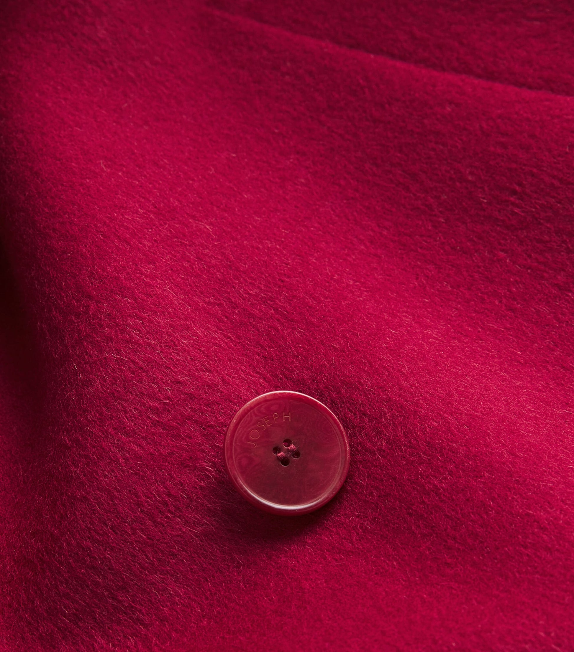 Red Wool-Cashmere Delano Coat