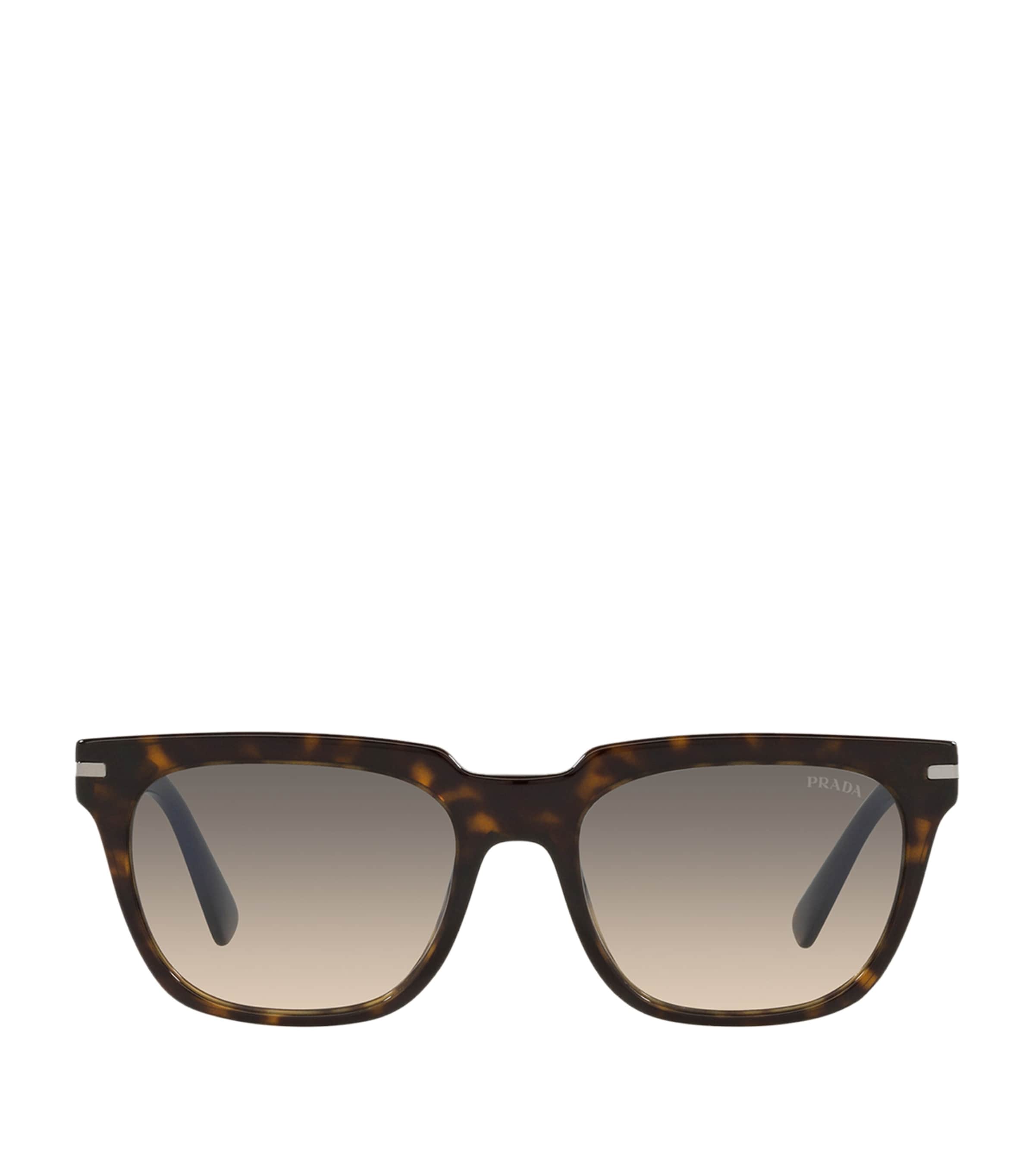 Prada Tortoiseshell Square Sunglasses