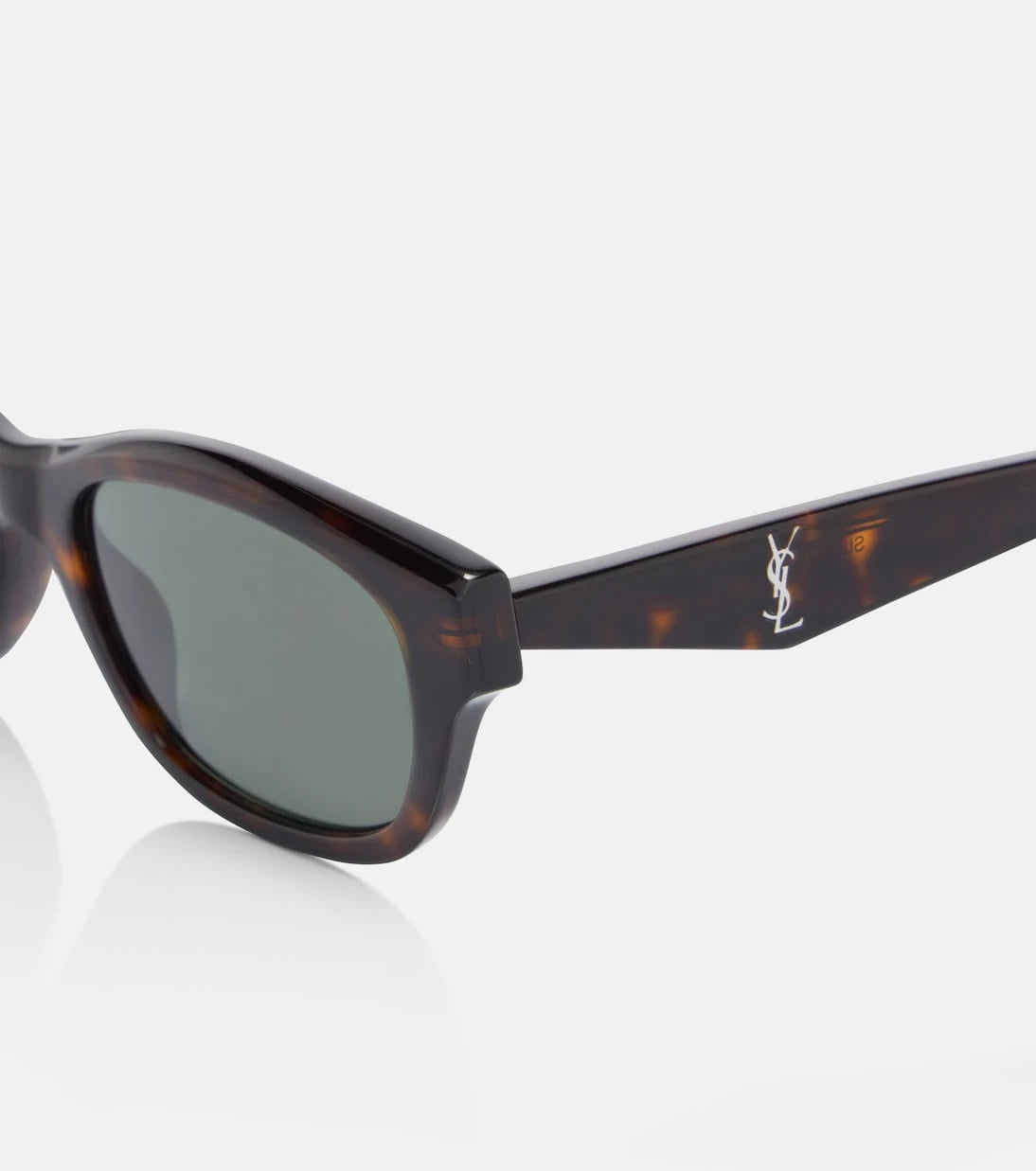 Saint Laurent - Monogram rectangular sunglasses
