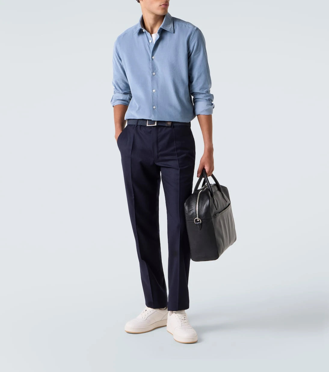 Gianvito Rossi - Slam leather sneakers
