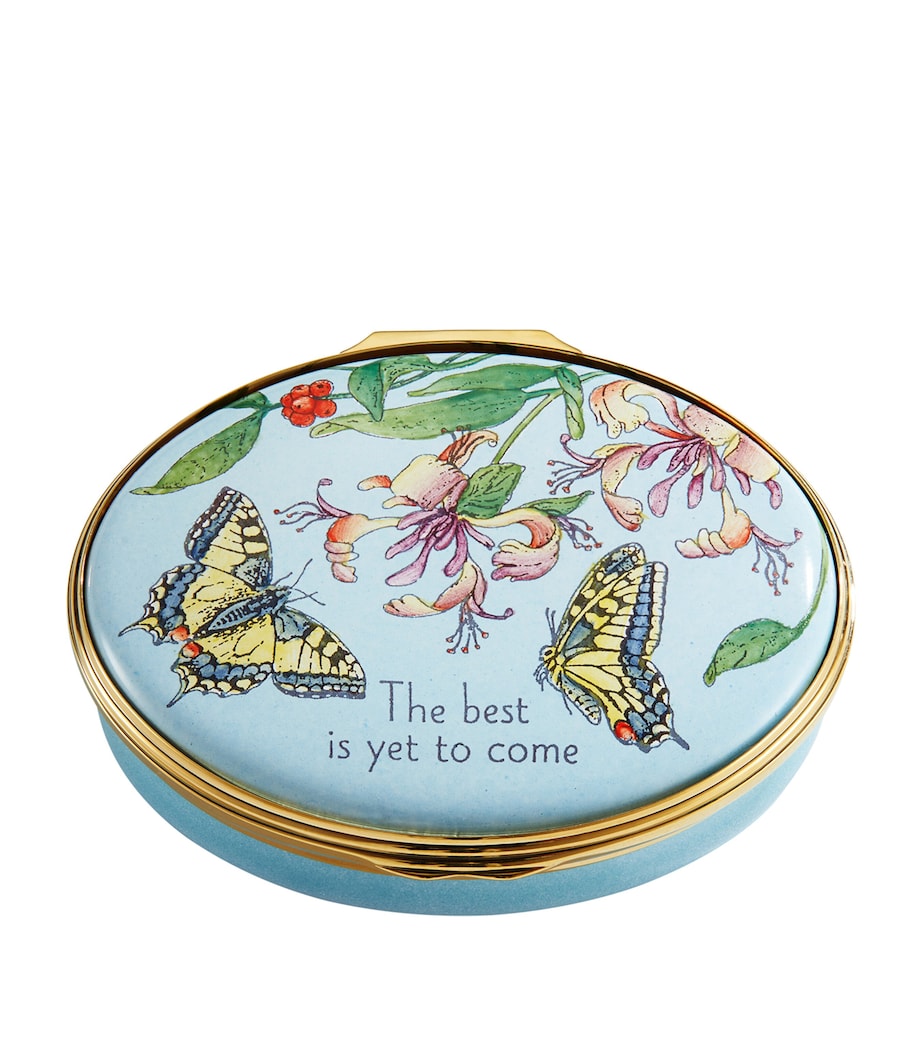 The Best Is Yet To Come Enamel Box