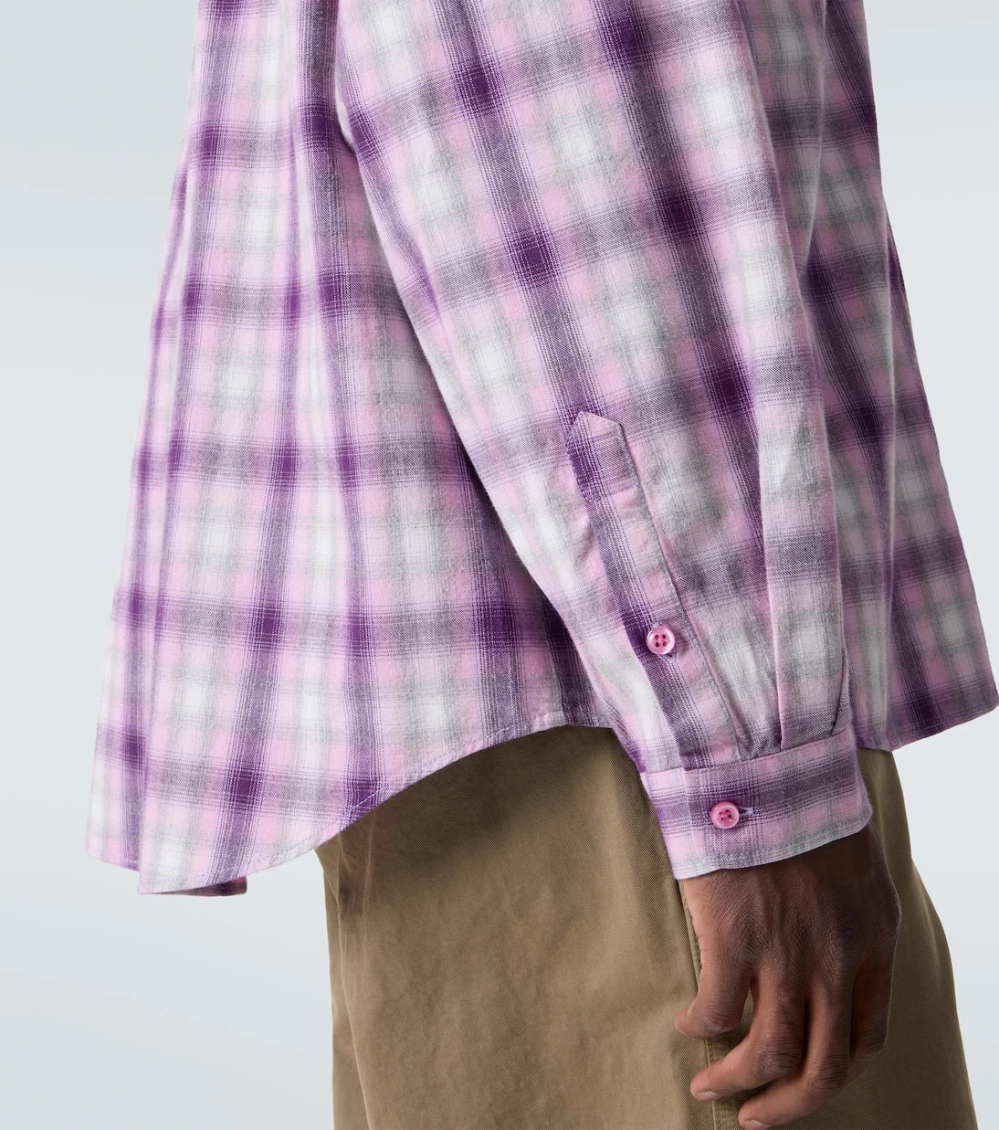 ERL - Checked cotton shirt