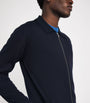 Navy Merino Wool Hybrid Overshirt