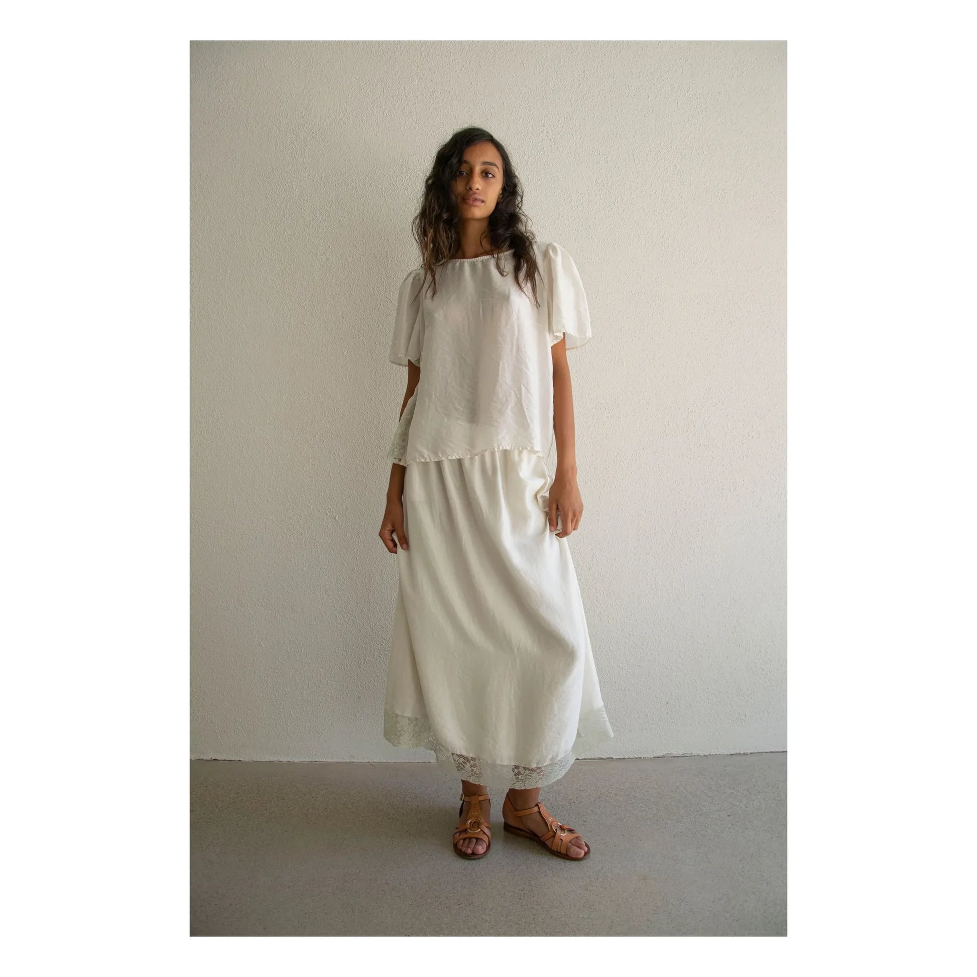 THEAVANT - Top La Fille Dentelle | White