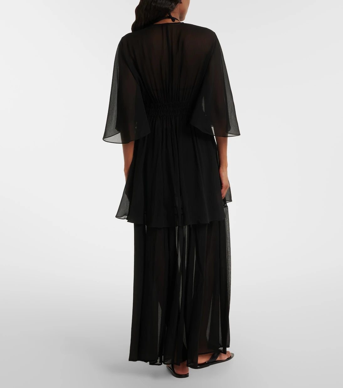 Eres - Irresistible silk chiffon maxi skirt