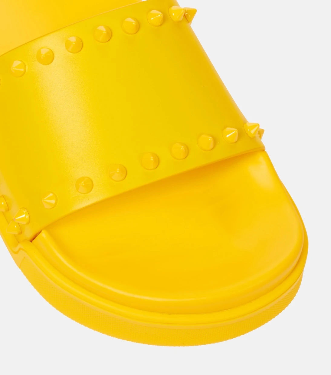 Christian Louboutin - Pool Stud embellished slides