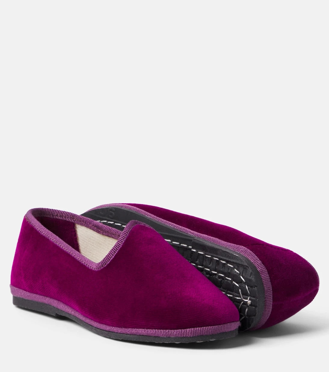 Il Gufo - Velvet slip-on shoes