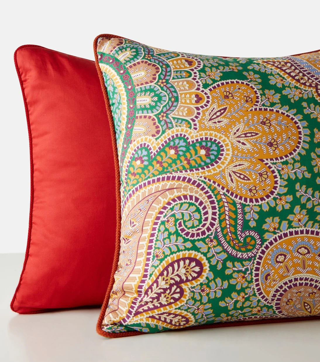 Etro - Paisley floral cotton cushion