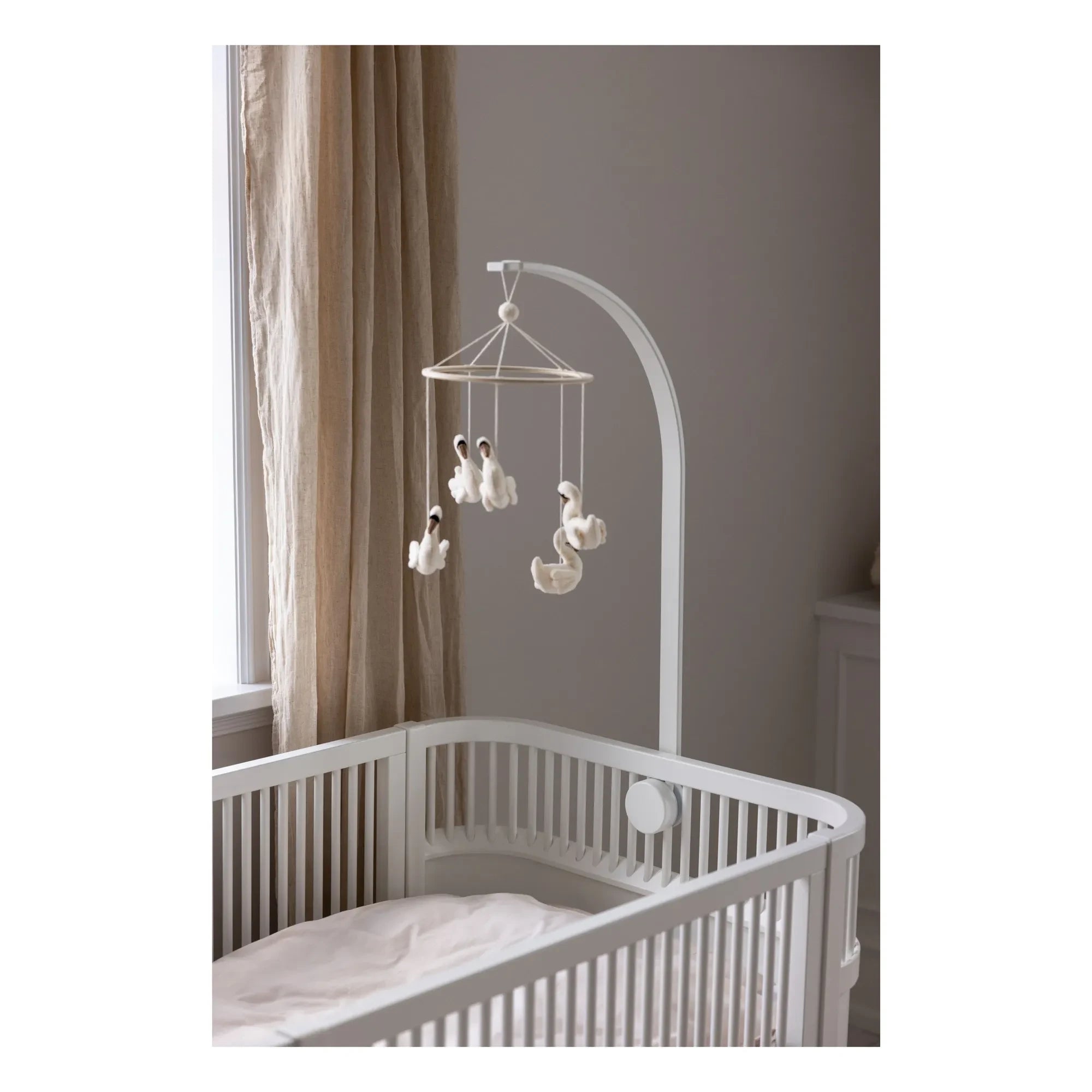 Sebra - Bed arrow | White