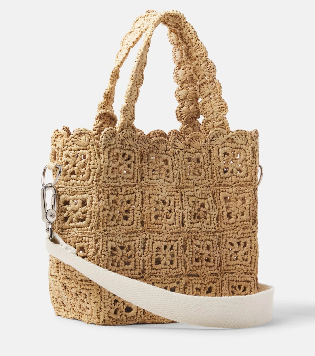 Bonpoint - Lito raffia basket bag