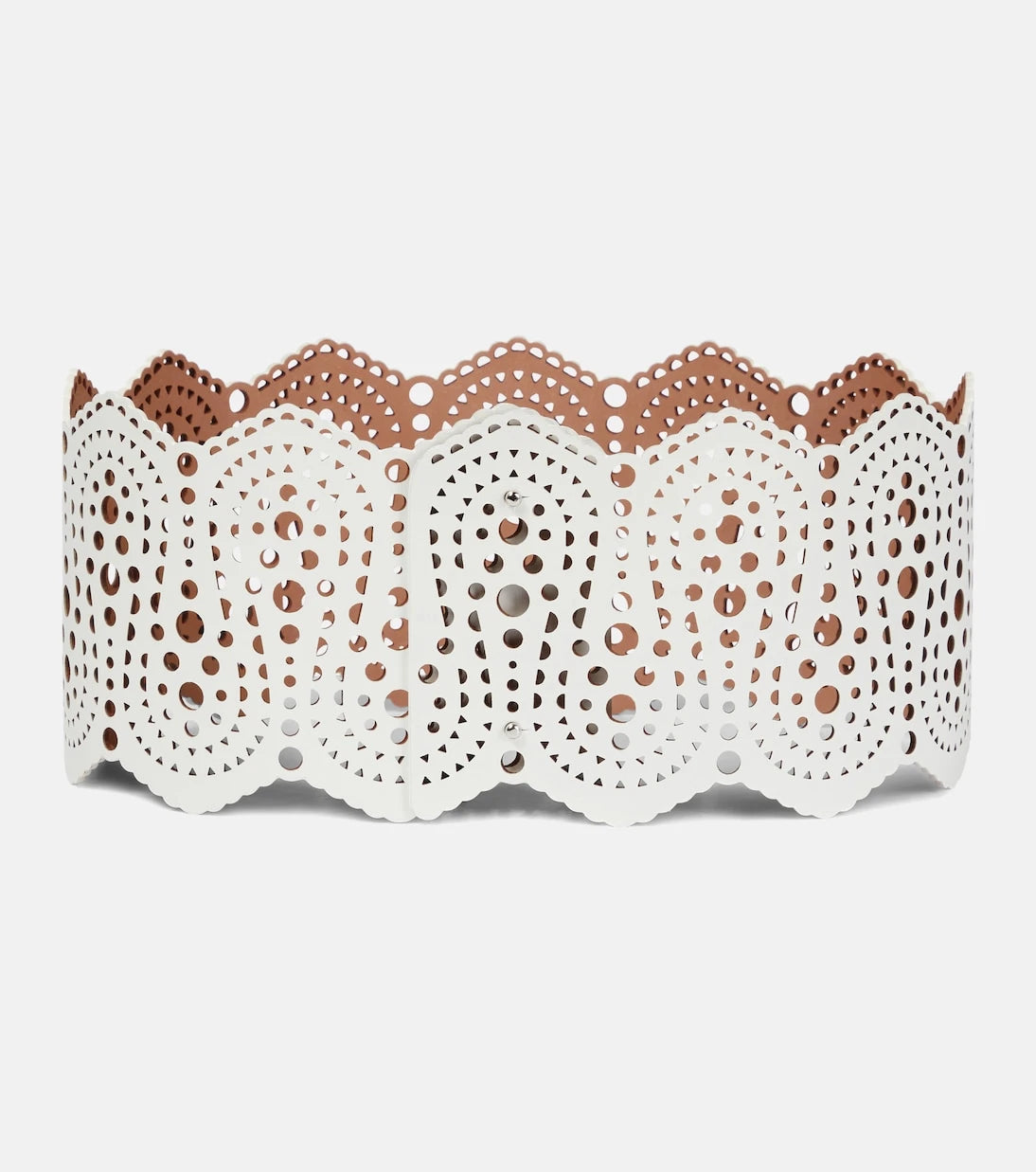 Alaïa - Leather corset belt