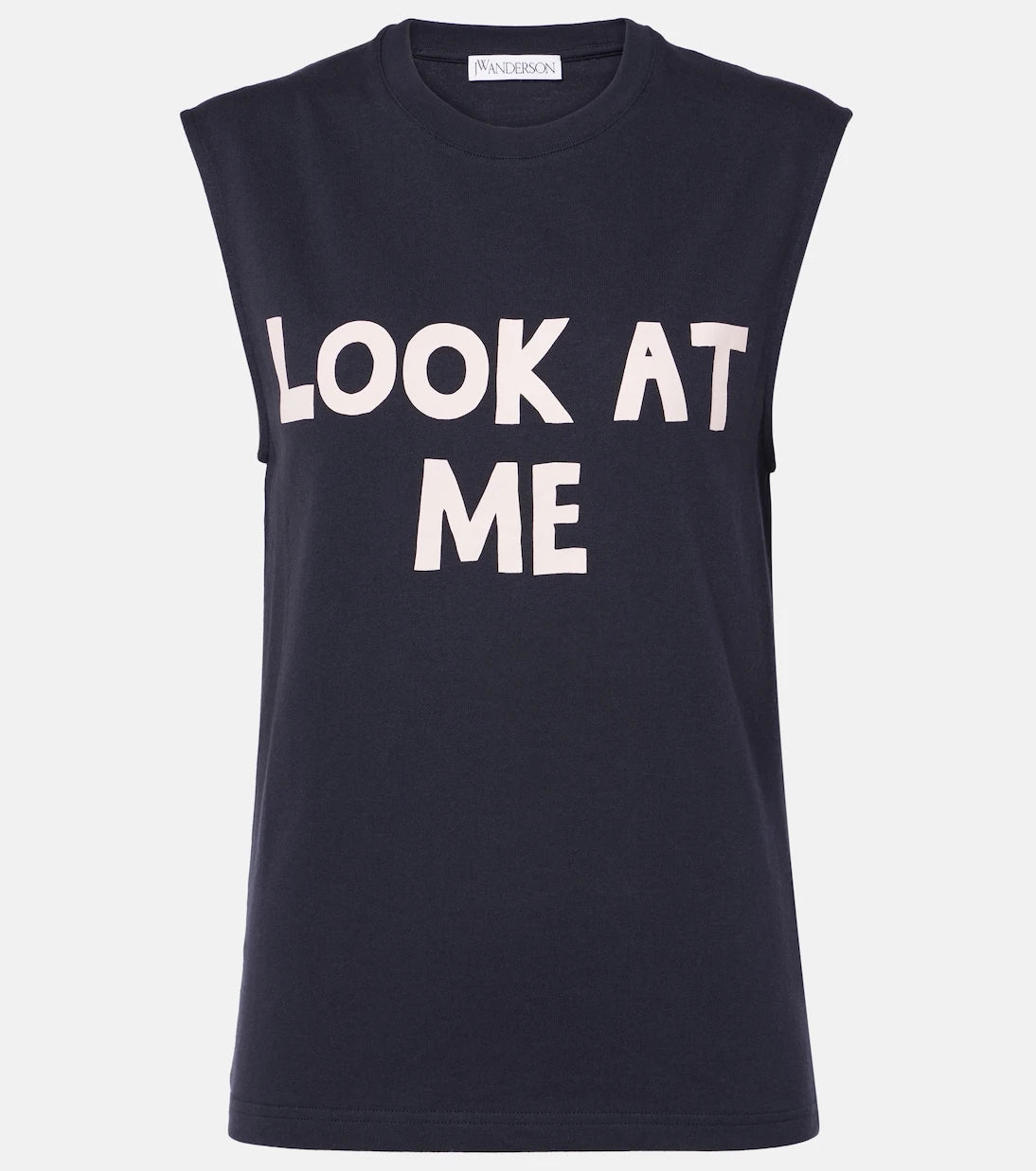 JW Anderson - Printed cotton jersey tank top