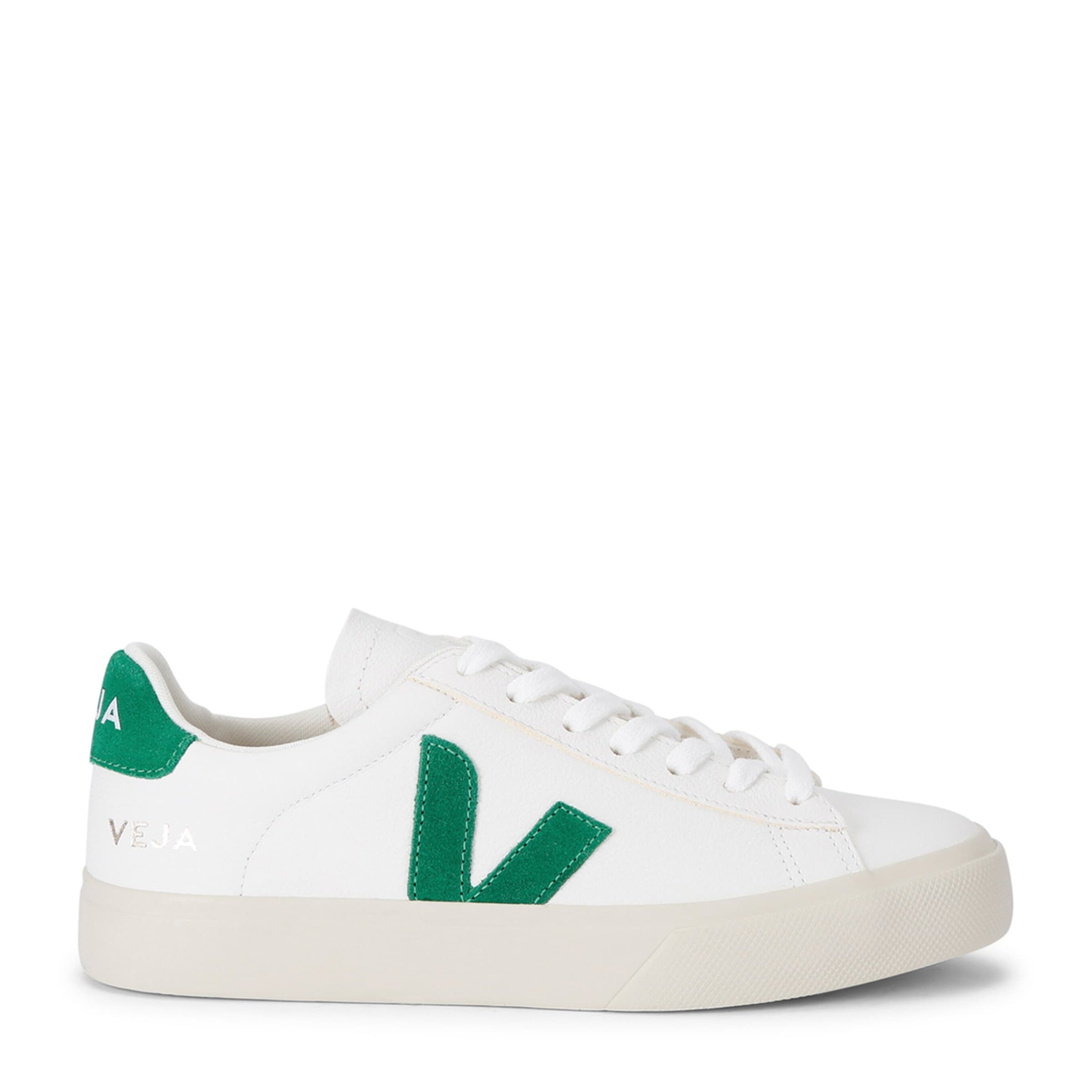 Veja Green Leather Campo Sneakers