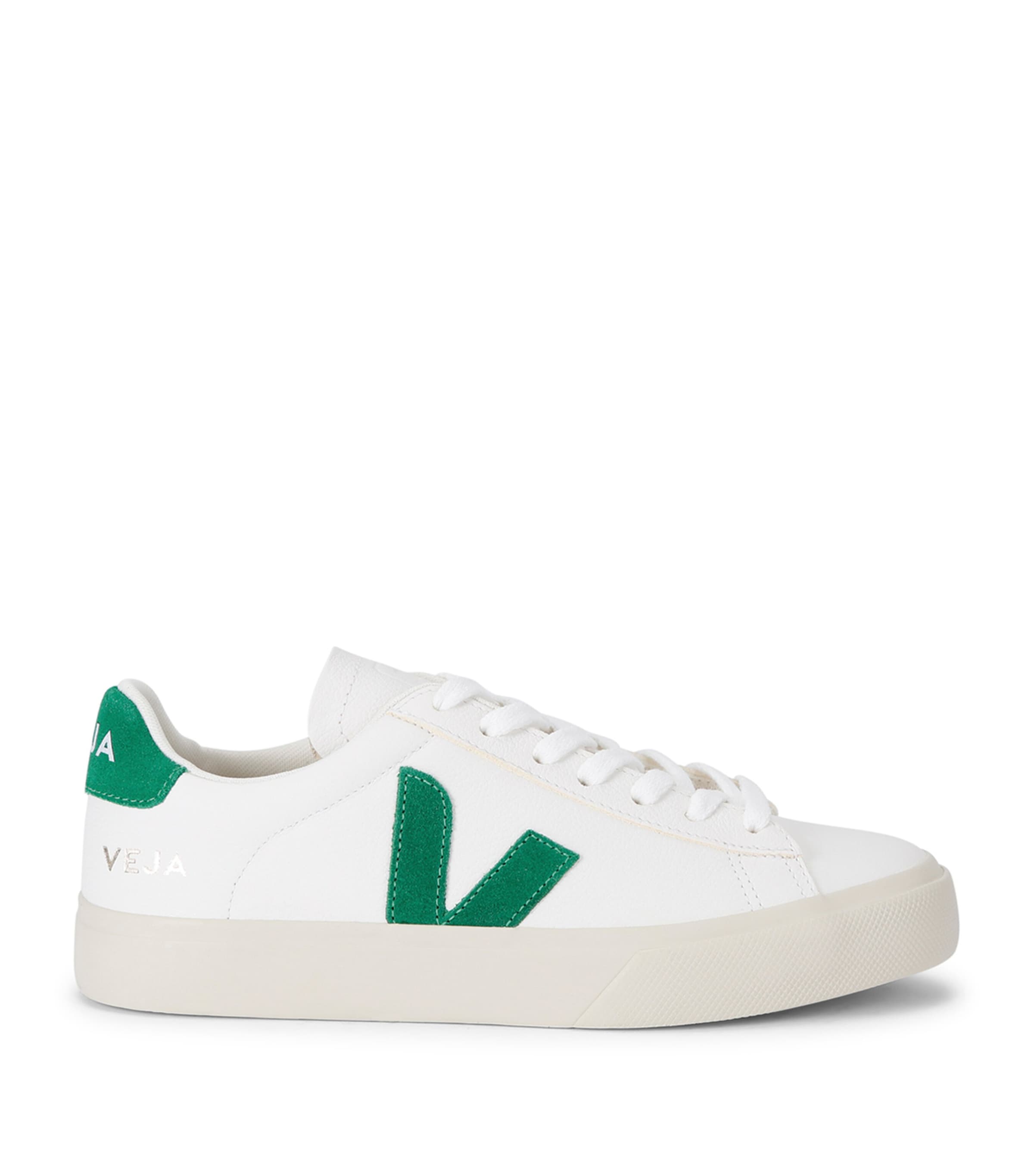 Veja Green Leather Campo Sneakers