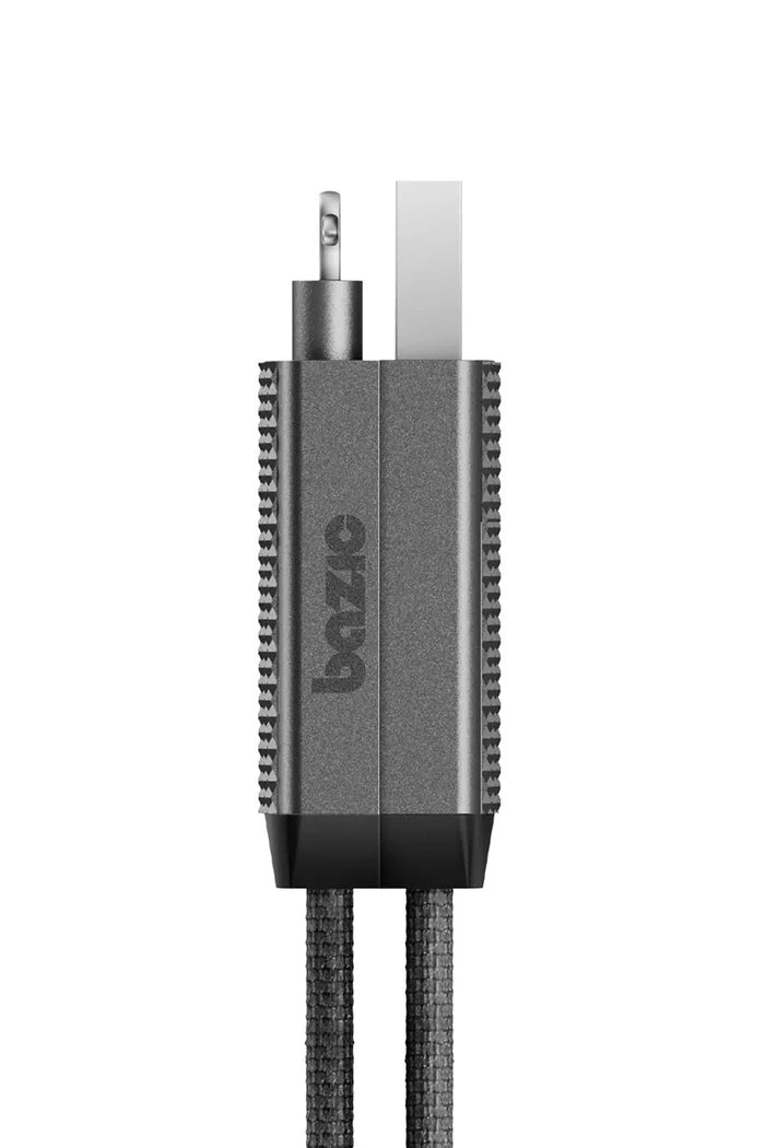 Кабел за зареждане 4в1 Bazic (USB-A, USB-C, USB-C i Lightning) 1 m