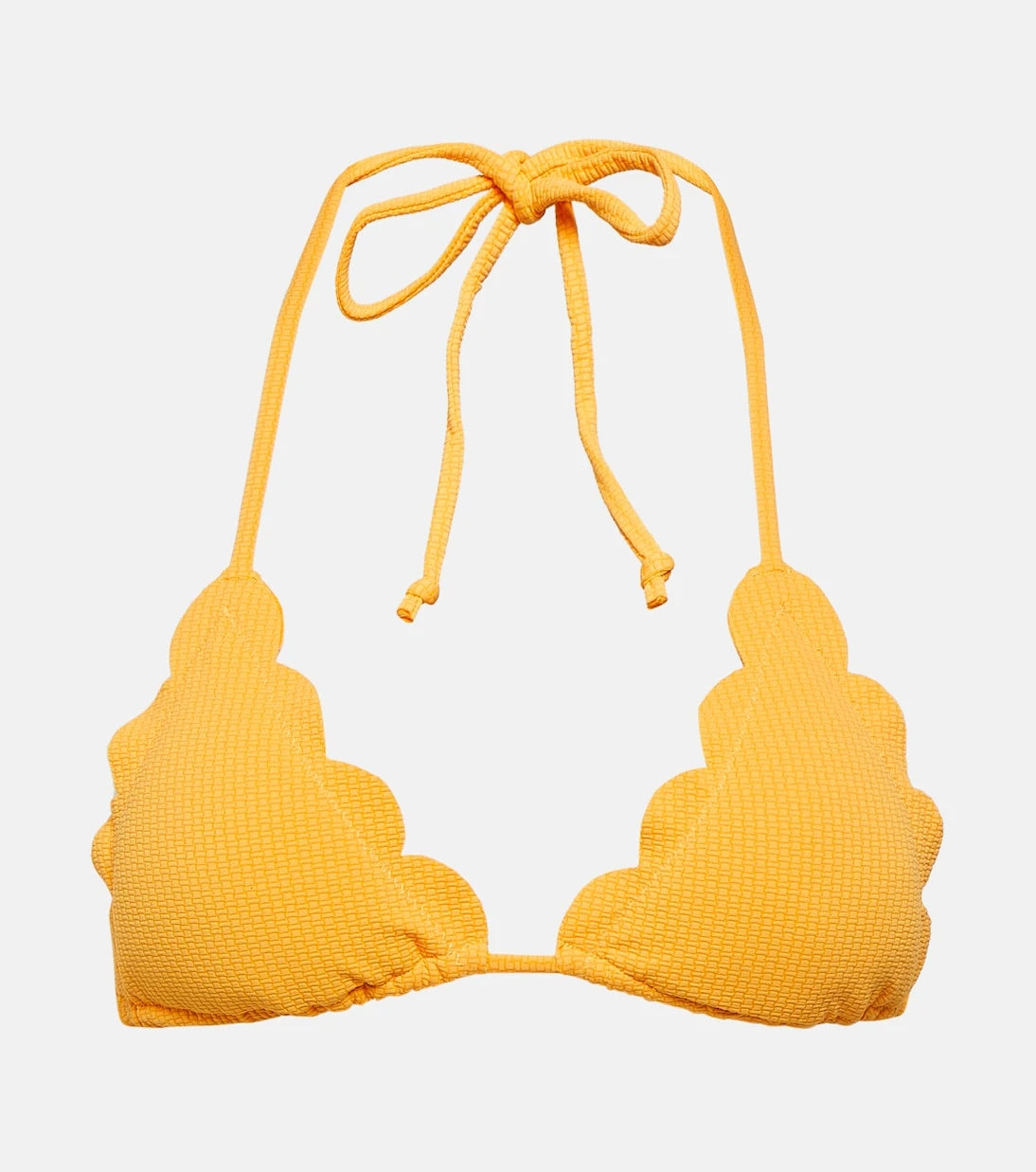 Marysia - Broadway scalloped triangle bikini top