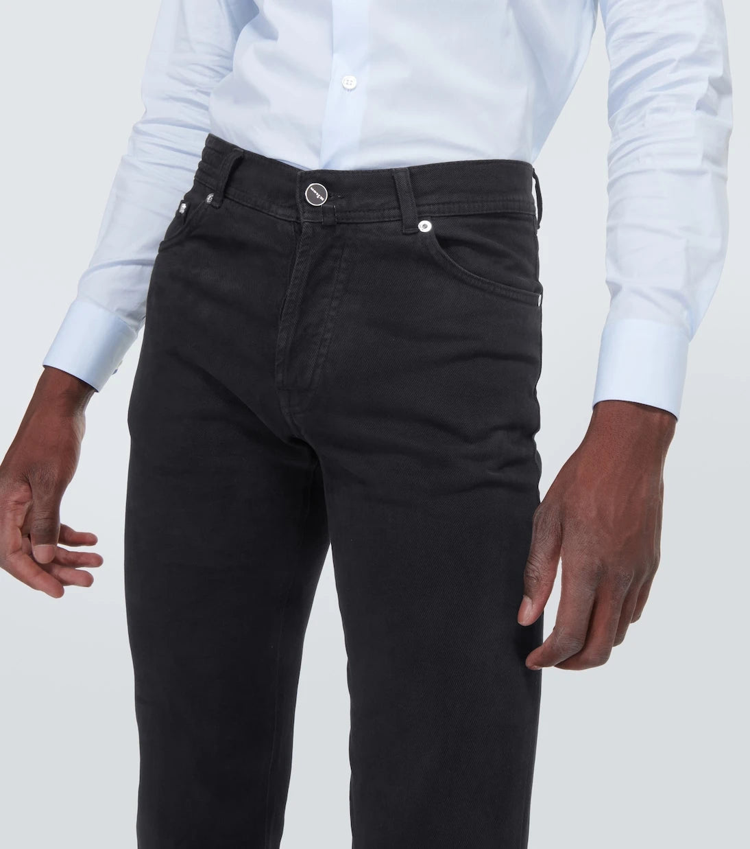 Kiton - جينز مستقيم متوسط الارتفاع