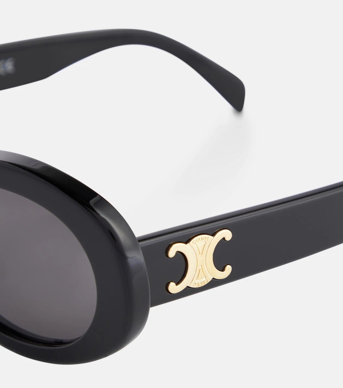 Celine Eyewear - Triomphe 01 oval sunglasses