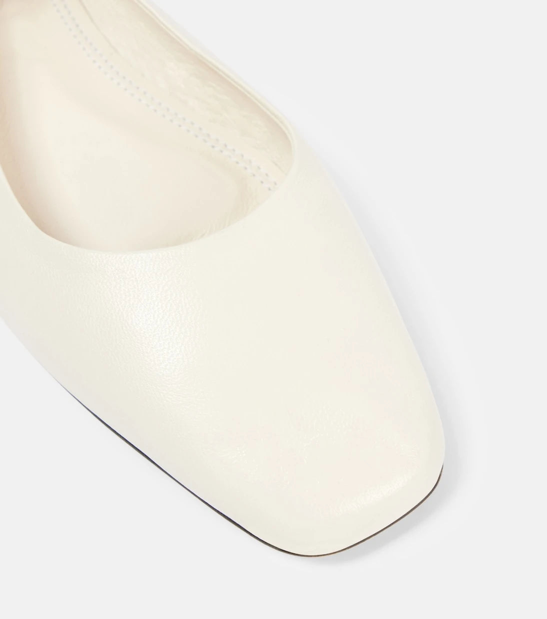 Souliers Martinez - Flamenca leather Mary Jane flats