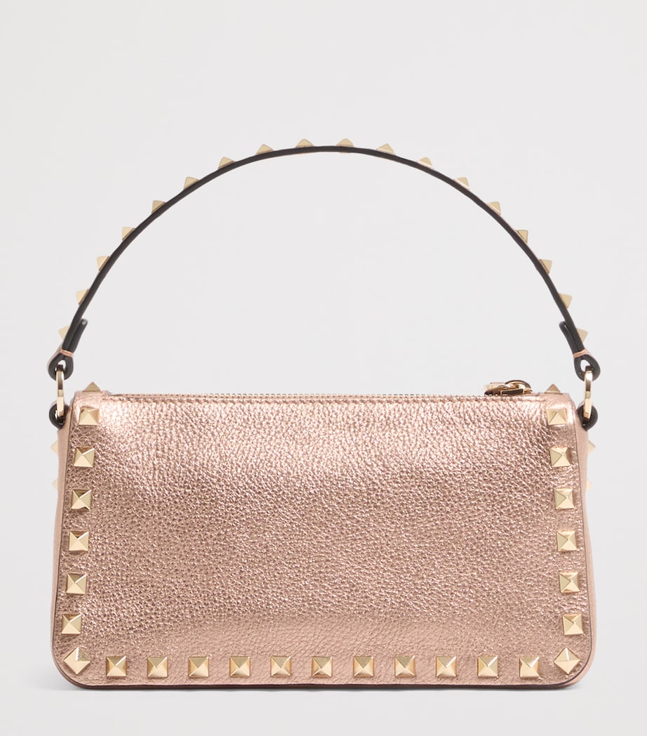 Small Leather Rockstud Shoulder Bag