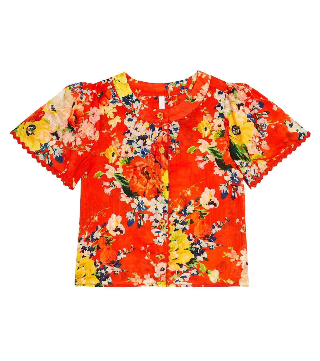 Zimmermann Kids - Alight floral cotton top