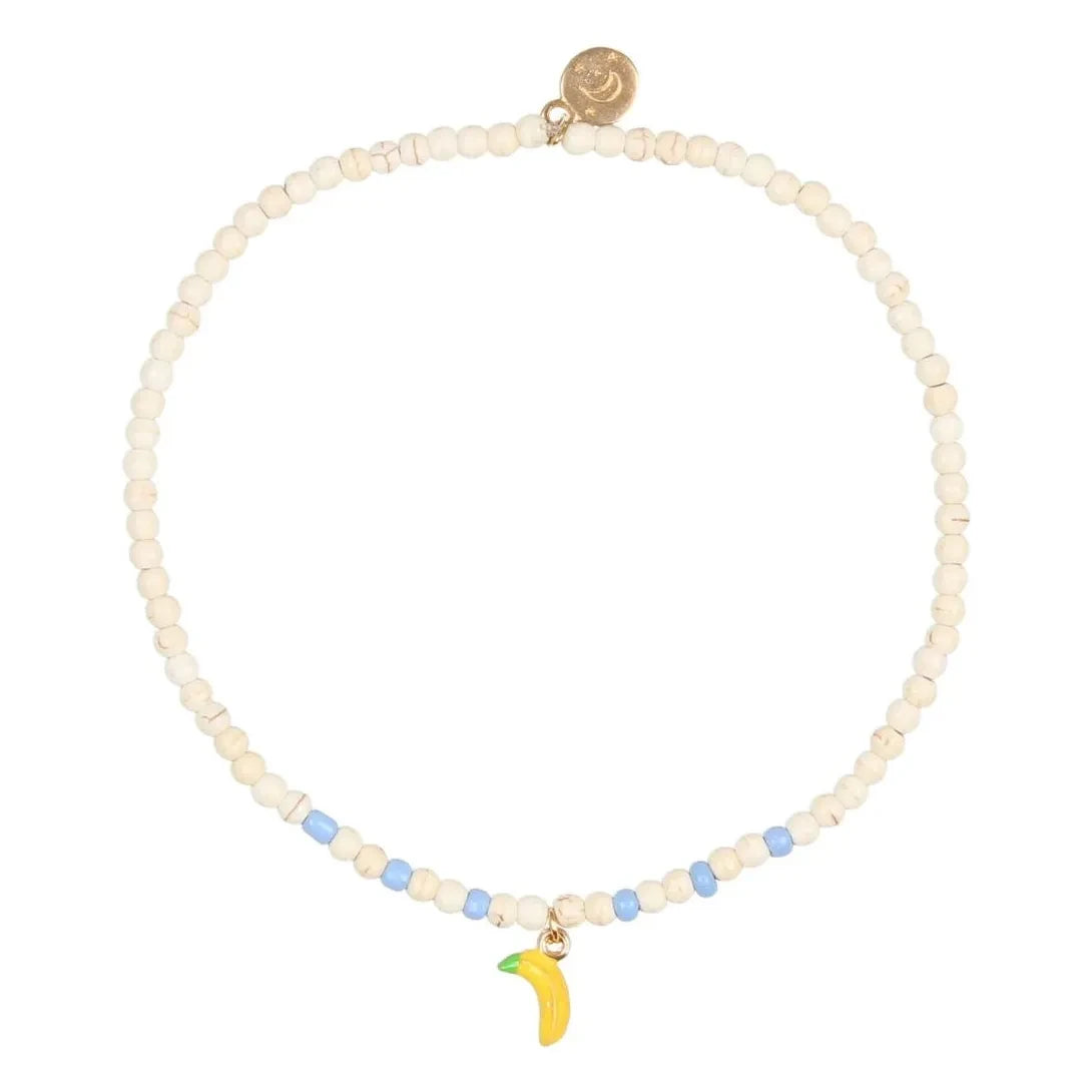 Búho - Banana necklace | Yellow