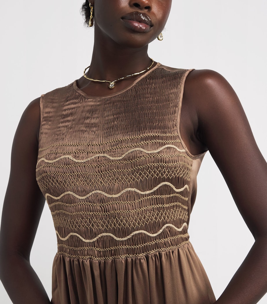 Silk Gioia Midi Dress