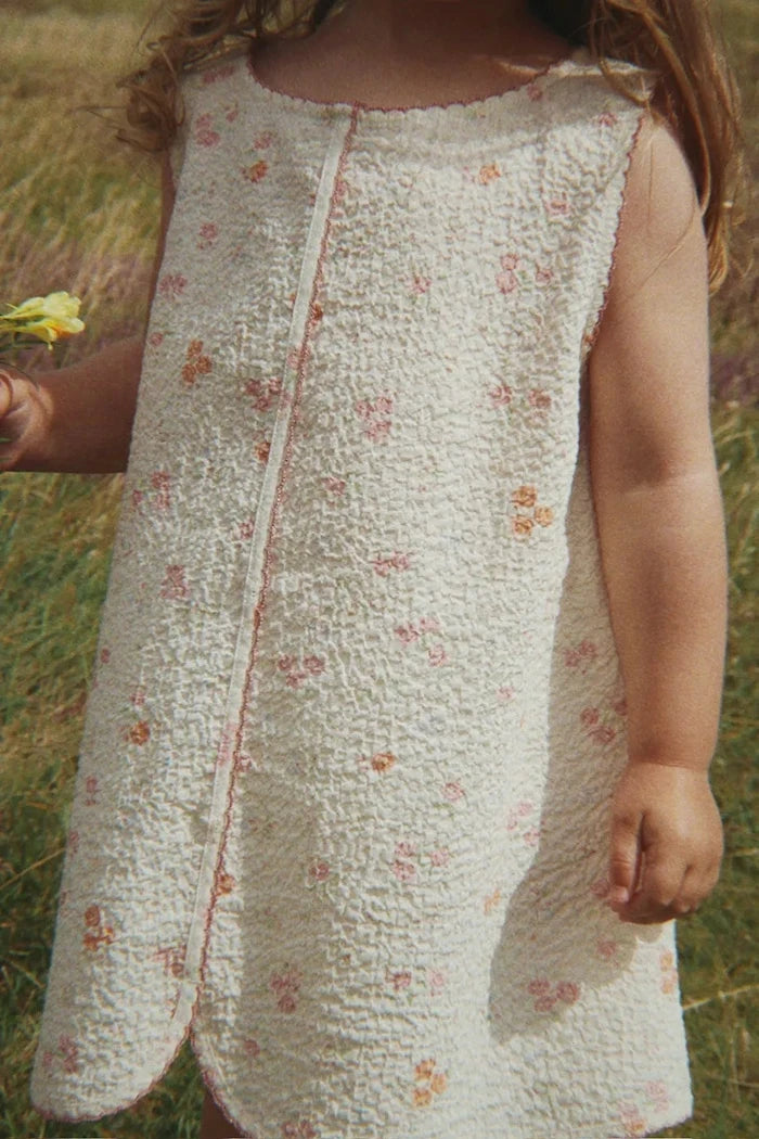 Konges Sløjd pamuklu yazlık elbise ELIN DRESS GOTS