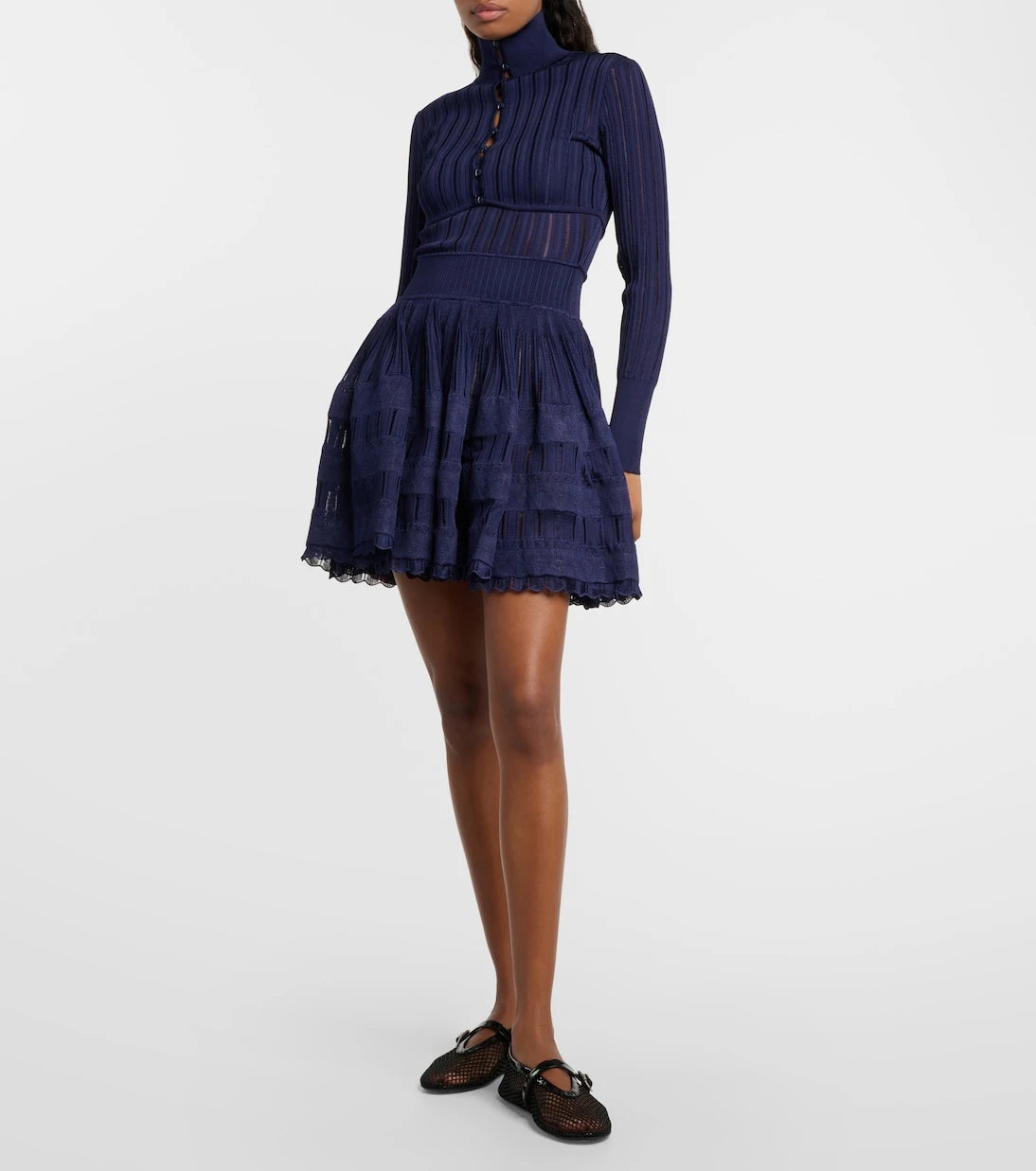 Alaïa - Crinoline cropped cardigan