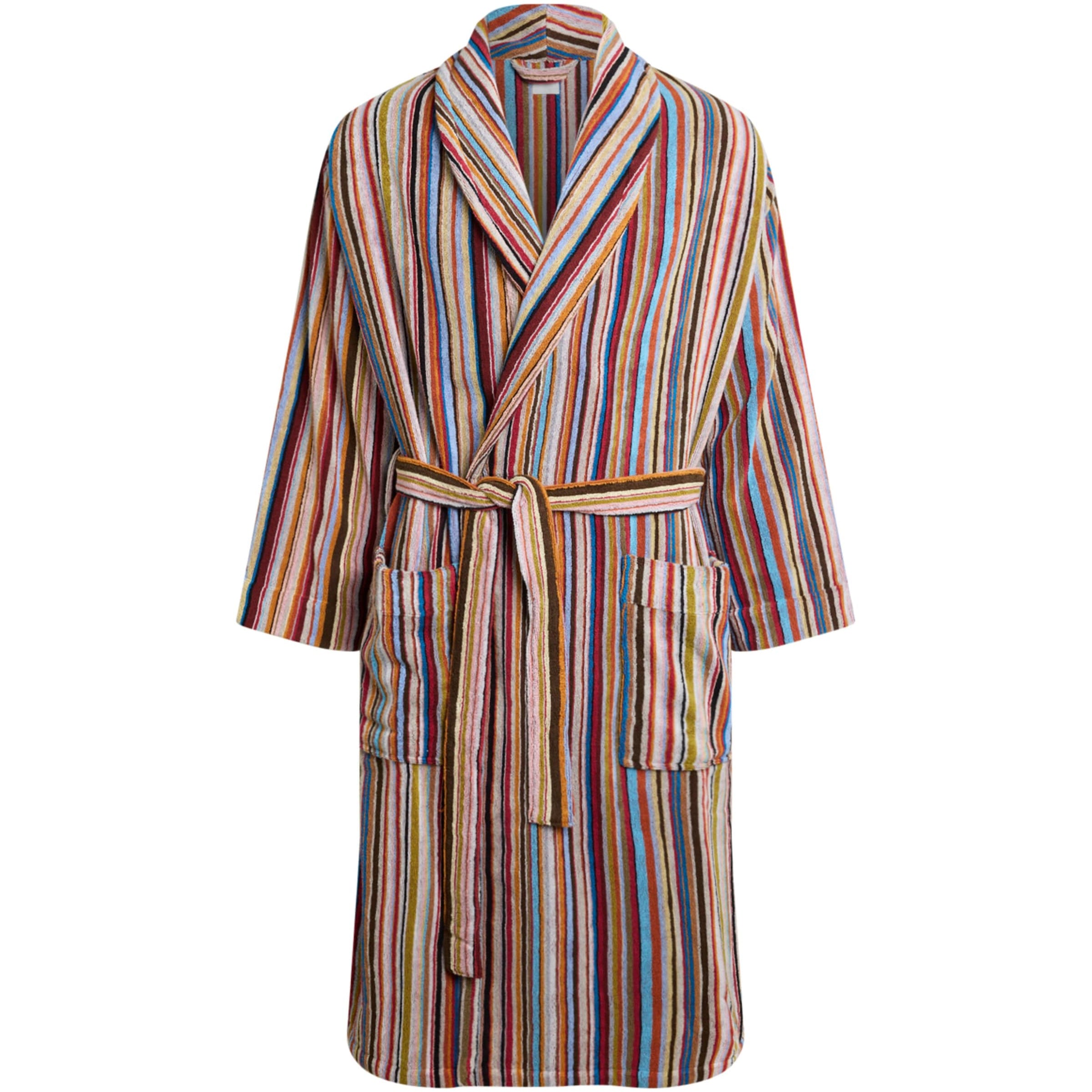 Cotton Stripe Robe